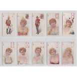 Cigarette Cards, Ogden's, Beauties and Military (p/c inset) (38/52) (some with slight marks, fair to