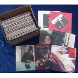 Vinyl Records, a selection of 60+ albums and 12" singles, to include demo discs, some duplication,
