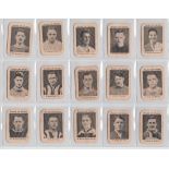 Trade cards, Thomson Footballers - Hunt the Cup cards 'K' size (set 52 cards) (gd condition)