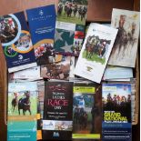 Horse Racing, collection of 600+ modern race cards, 2000 onwards, flat and National Hunt, from a
