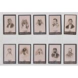 Cigarette cards, Ogden's Guinea Gold, Cricketers, Base M (Set 2) (set, 27 cards) (gd)