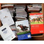 Horse Racing, collection of 250+ modern race cards, flat and National Hunt, 2000 onwards, from a