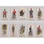 Cigarette Cards, Woods, Types of Volunteers and Yeomanry (set, 25 cards) (generally gd)