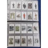 Cigarette Cards, Carreras, 2 modern albums containing a large quantity of cards from various series,