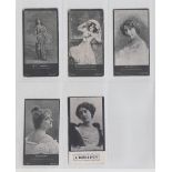 Cigarette cards, A. Baker, Actresses 'HAGG', 4 cards, Miss Sybil Arundale, Miss D.Douglas, Miss