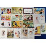 Postcards, Comic, a collection of 70+ cards, various ages, inc. Spurgin,(5), McGill, Bairnsfather,