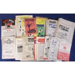 Football Programmes, collection of 130+ programmes from 1940s to 60s, mostly 1950s, various clubs
