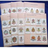 Tobacco silks, Phillip's, Colonial Army Badges, 'M' size (103/108, missing nos 9, 48, 83, 87 &