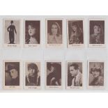 Trade cards, Nestle, Ovomaltina (Venezuela), Cinema Stars inc. Charlie Chaplin, Bebe Daniels,