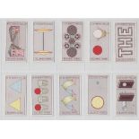 Cigarette cards, two sets, Ogden's Optical Illusions (25 cards) & Phillip's Optical Illusions (25