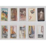 Cigarette cards, Smith's, 20 type cards, Cricketers (1-50) (1), Famous Explorers (5), Fowls, Pigeons