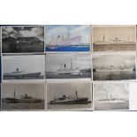 Postcards, Shipping, Union Castle Line, a collection of 21 cards, RP's and printed showing 16