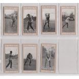 Cigarette Cards, Marsuma, Famous Golfers and Their Strokes, 7 cards, nos. 25, 31, 34, 39, 40, 47 &