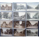 Postcards, London suburbs, a further selection of 49 cards of North London with RP's of Turnpike