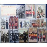 Postcards, a selection of approx. 56 cards of Military in London and London Life inc. Tuck published