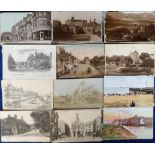 Postcards, Topographical, Sussex, a collection of 100+ cards, RP's and printed, including street