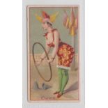 Cigarette card, Cope Bros, Occupations for Women, type card, Clown (gd) (1)