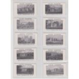 Cigarette cards, three sets, Collin's, Homes of England (Mauve front) (set, 25 cards) & Cope's