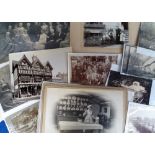 Photographs, 13 pre 1900 photographs including, kitchen scene to advertise Union Salt, portraits,