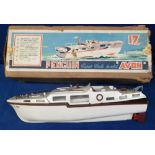 Toys, Penguin & Tri-ang Plastic Clockwork & Electric Boats, Penguin Drifter, Clyde Cruiser,