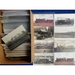 Postcards etc, Railway Engines, a collection of approx. 500 cards all showing LMS Railway Engines