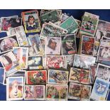 Trade cards, collection of gum cards inc. A&BC Man on the Moon, Batman (various series, many), Topps