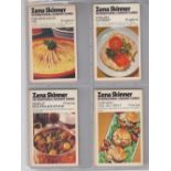 Trade cards, Brooke Bond, Zena Skinner International Cookery Cards, 24 different cards (gd)