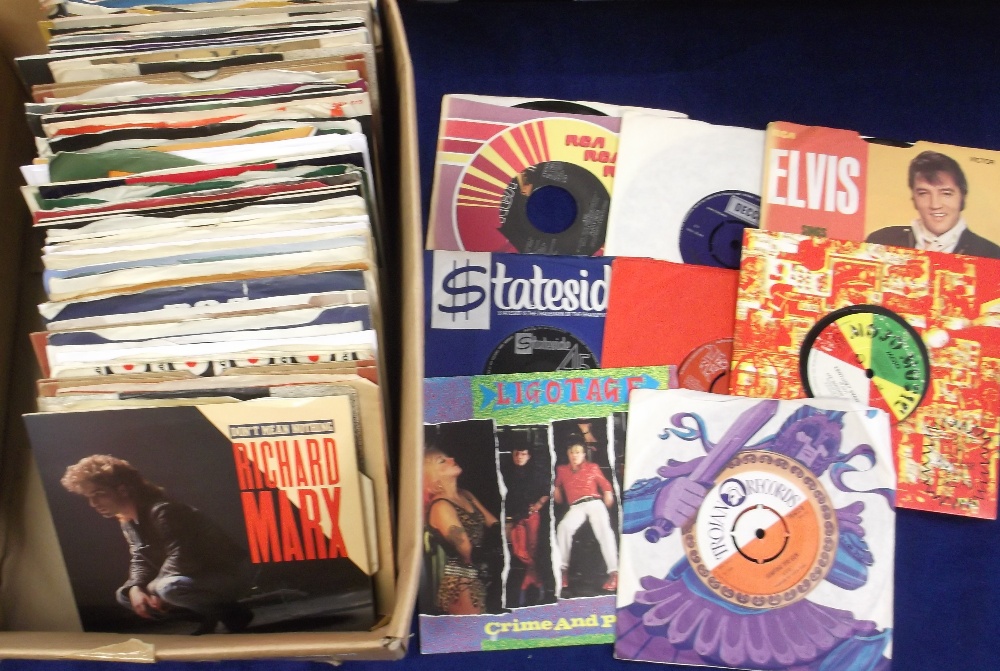 Vinyl Records, approx. 120 7" vinyl singles, mostly 1960s/70s, many with company sleeves,