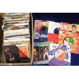 Vinyl Records, approx. 120 7" vinyl singles, mostly 1960s/70s, many with company sleeves,