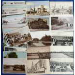 Postcards, Hants, a collection of approx. 65 cards of Southampton and environs inc. RP's of Train