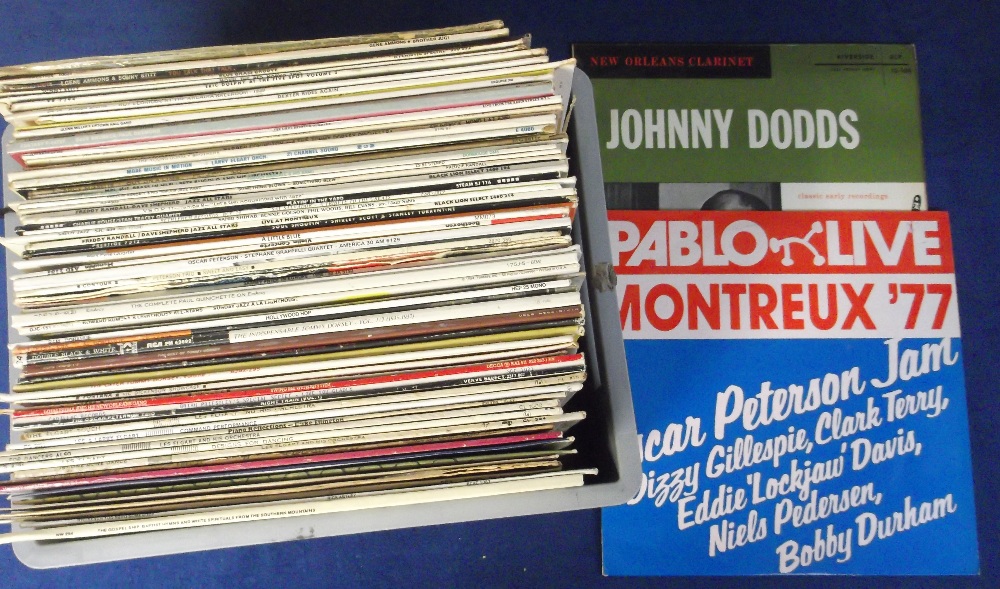 Vinyl Records, a collection of 70+ LP's, mostly Jazz, various artists inc. Duke Ellington, The