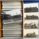 Postcards etc, Railway Engines, a collection of approx. 300 LMS Railway Engine cards, all divided by