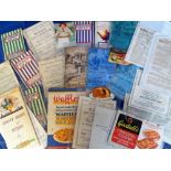 Ephemera, Cookery, 25 Bird's recipe booklets and advertising items dating from the late 19th to