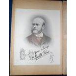 Tony Warr Collection, Ephemera, A large format album of sketches by the artist Melton Prior, English