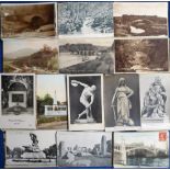 Postcards, a collection of approx. 140+ cards inc. bridges, (56), monuments (49) and sculpture (48),