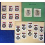 Tobacco silks, Phillips, VC Heroes 1 (10) & Series 2 (with flags) (9), sold with two British