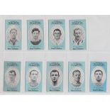 Cigarette cards, Cope's, Noted Footballers (Clip's, 500 subjects), Chelsea, 9 cards, nos 238-246