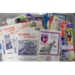 Speedway programmes, Reading, a large collection of home and away programmes 1970's onwards, some