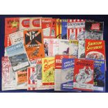 Speedway programmes, a collection of 30+ programmes with dates ranging between 1946 & 1958, mostly