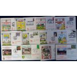 Football, collection of approx 20 commemorative covers 1970's to 1990's inc. Wrexham v Cardiff 30