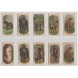 Cigarette cards, Ogden's (Overseas), Animals, Tabs, no captions (40/50) (gd)