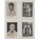 Trade cards, Thomson, Cricketers, 'X' size (set, 24 cards) (1 fair, rest vg) (24)