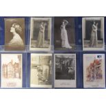 Advertising postcards, 8 postcards, The Matchless Metal Polish Co (3 different & 1 duplicate, one