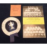 Football, Torquay v Tottenham 9 Jan, 1965, FA Cup 3rd round, match programme, match ticket & Spurs