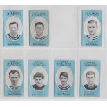 Cigarette cards, Cope's, Noted Footballers (Clip's, 500 subjects), Ton Pentre, 7 cards, nos 111, 112