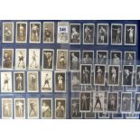 Cigarette cards, Ogden's Pugilists in Action (set 50 cards) (mostly gd)