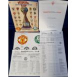 Football programme, Manchester United v Palmeiras, 30 November 1999, played in Tokyo, programme,