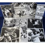 Sport photographs, a collection of 130+ press photos, 1960's/80's inc. Olympics, 1972, Golf, Rugby