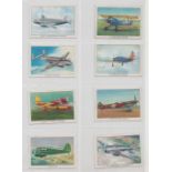 Cigarette cards, Brown & Williamson, Modern Aeroplanes, Series B, 'M' size (48/49, missing nos