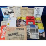 Sport, selection of items inc. Rugby League programmes, 1950's/60's (approx 70), mostly involving